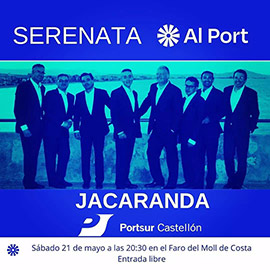 Serenata de Jacaranda en el puerto del Grao de Castellón
