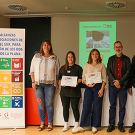 Acto de entrega de premios del concurso de fotografía ´Capturando los ODS´