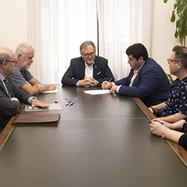 La Diputación de Castellón cede el yacimiento arqueológico de Benicató al Ayuntamiento de Nules