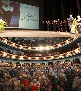 Lleno total en el emotivo homenaje a Rafael Lloret Teruel