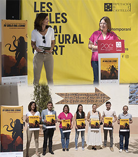 Nueva edición del salón del cómic y el libro infantil y juvenil en la Plaza de las Aulas de Castellón