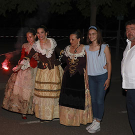 Mascletà multicolor por el 40 aniversario de la Gaiata 15 Sequiol