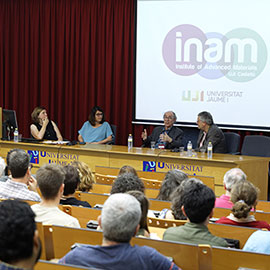 Los premios Nobel de Física Frank Wilczek y Serge Haroche visitan la UJI