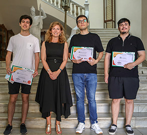 Marco destaca el trabajo de los estudiantes beneficiarios de las Becas Talento Ciutat de Castelló
