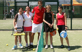 La pista central del Club de Tenis Castellón se llenará para ver a los mejores jugadores del Mundo de pádel