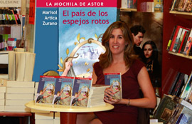 Marisol Artica Zurano, autora del libro infantil “El País de los Espejos Rotos”, firmará ejemplares en la Feria del Libro de Castellón