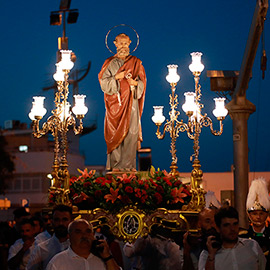 Procesión marítima en honor a San Pedro