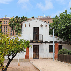 Castelló rehabilitará la antigua casa de aperos del parque Geólogo Royo para crear un quiosco