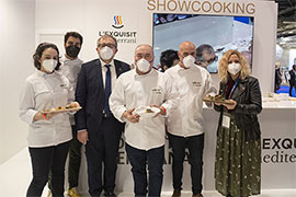 La Diputación de Castellón otorga por primera vez la distinción ‘Castelló Ruta de Sabor’ a los tres restaurantes de la provincia con estrella Michelin