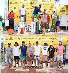 Castelló entrega los premios de la Copa de España de Formula Kite disputada en el Gurugú