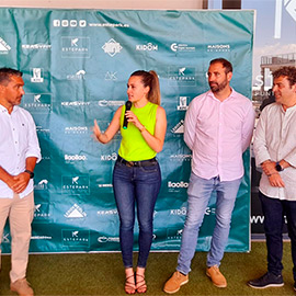 La Diputación de Castellón presenta el XIII Circuito Provincial de Beach Padel que se realiza en Cabanes, Benicàssim, Oropesa del Mar, Moncofa y Castelló