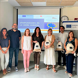 La Diputación de Castelló anima a la juventud y personas técnicas a conocer las oportunidades laborales y formativas de la Unión Europea