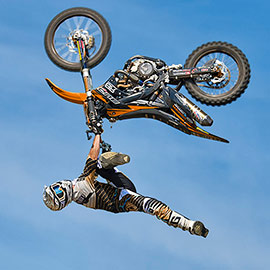 Campeonato de España de saltos de freestyle motocross en Castellón