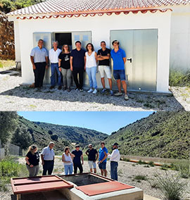Los trabajos impulsados por la Diputación y la Conselleria en el pozo de Llargueres II garantizarán el agua potable en Benassal y Vilafranca este verano
