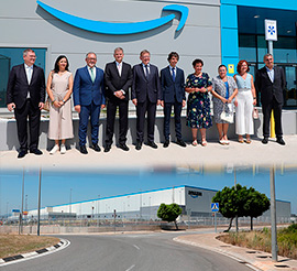 Amazon inaugura su centro logístico en Onda
