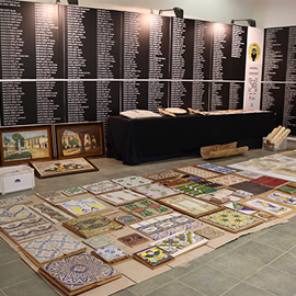 El Museo del Azulejo de Onda amplía su colección con bocetos de Mezquita Almer y cerámica del siglo XIX