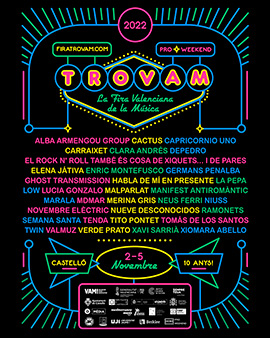 Castelló acoge la décima edición de La Fira Valenciana de la Música Trovam con más de 50 artistas