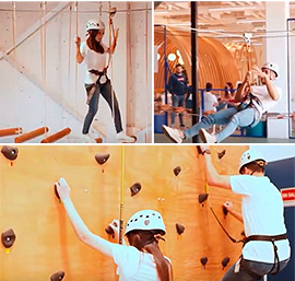 Kidom completa su proyecto de educación con actividades multiaventura para grupos escolares