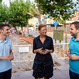 Castelló inicia la última fase de la mejora peatonal y ciclista de la avenida Lidón cofinanciada por Europa