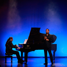 Recital del tenor Eduardo Sandoval con J.Ramón Martín al piano