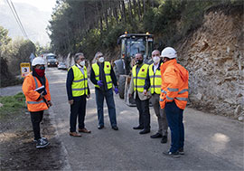 La Diputación de Castellón aprueba cuatro proyectos de reparación de daños en carreteras producidos por Filomena con una inversión de 5,2 millones de euros