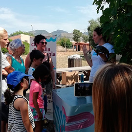 Castelló celebra un taller sobre tortugas en el Molí la Font con una treintena de participantes