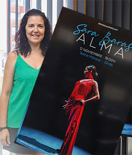 Sara Baras actuará en el Teatro Mónaco de Onda con su espectáculo ´Alma´