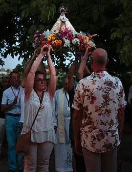 Fiesta de la Mare De Déu del Lledó en Sant Francesc de la Font