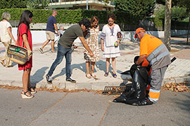 Benicàssim refuerza la limpieza en imbornales ante la posible llegada de una gota fría