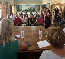 La Diputación de Castellón se ofrece a trabajar conjuntamente con la Generalitat Valenciana y pone a disposición los medios técnicos, económicos y humanos necesarios para la gestión de las ayudas por el incendio del Alto Palancia