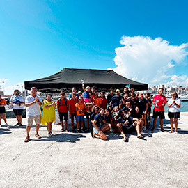 El equipo de Kayak de Mar del RCN Castellón logra cuatro pódiums