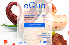 Cocina contemporánea de temporada en aQua Restaurant