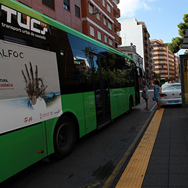 Castelló activa este jueves descuentos del 30% en bonos de viaje para el transporte público