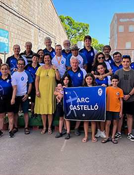 Las instalaciones de Penyeta Roja de la Diputación abren las puertas a la práctica del tiro con arco de la mano del club Tir amb Arc Castelló