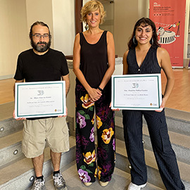 Arantxa Talón y Marc García, ganandores de los Premios Ciutat de Castelló
