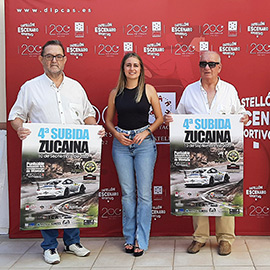 Tania Baños presenta la ´IV Subida a Zucaina´ de automovilismo