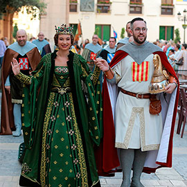 Desfile de la Germandat dels Cavallers de la Conquesta