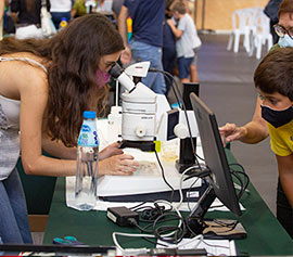 El Ágora de la Universitat Jaume I se transforma en un espacio de investigación con las actividades programadas por la Mednight GTS