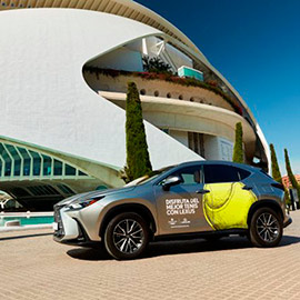 Lexus en Valencia con la Davis Cup by Rakuten Finals 2022