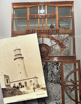 La Autoridad Portuaria de Castellón restaura la puerta original del faro de Columbretes