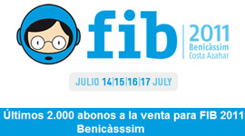Últimos 2.000 abonos a la venta para FIB 2011, Benicàssim