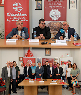 Presentación del nuevo director de Cáritas Diocesana de Segorbe-Castellón, Francisco Mir