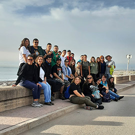 Estudiantes del Curso Internacional de Arqueología de la UJI contribuyen al proyecto de investigación de la villa marítima de Sant Gregori en Burriana