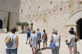 Las visitas al Castillo de Peñíscola se incrementan en septiembre un 40% respecto al mismo mes del año de la Covid
