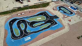 Onda inaugura un nuevo circuito Pump Track para bicicletas y patines