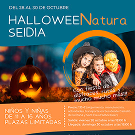 Halloween Natura Seidia 2022 de la Fundación Caixa Castelló