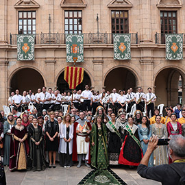 Castelló celebra el 9 de Octubre con tradición, historia y música