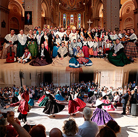El Centro Aragonés de Castellón celebra las Fiestas del Pilar