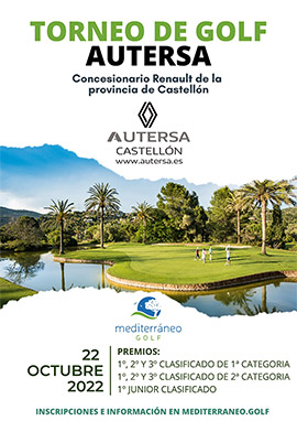 Mediterráneo Golf abre la inscripción del I Torneo Golf RENAULT AUTERSA sábado 22 octubre