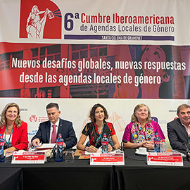 Marco expone los avances en igualdad de Castelló en la cumbre iberoamericana que reúne a una veintena de países